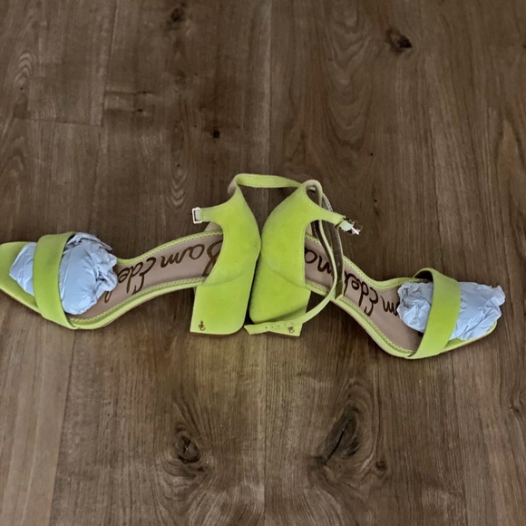 Sam Edelman Leather Block Heeled Sandals - Daniella - Picture 6 of 7